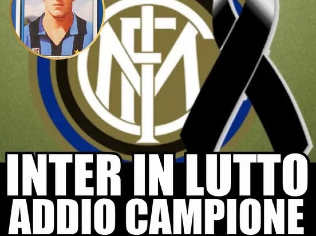 GRAVISSIMO LUTTO IN CASA INTER: POCO FA E' VENUTO A MANCARE... -