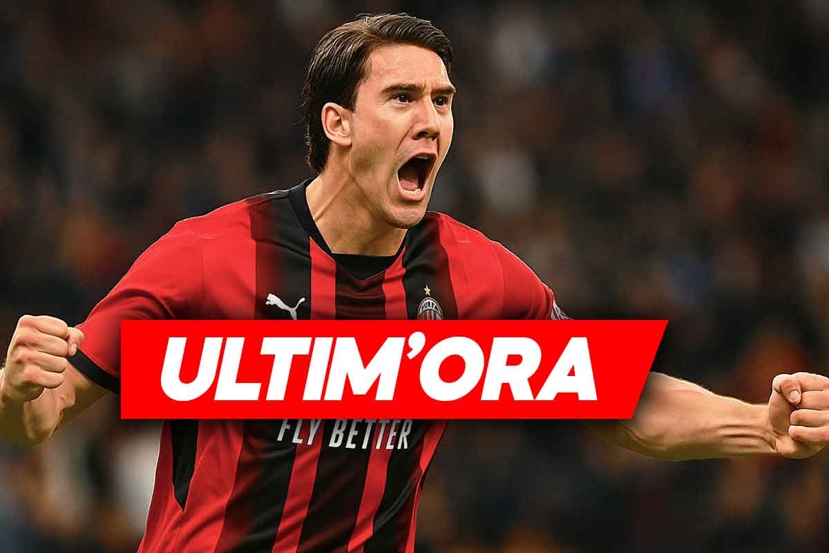 MILAN - VLAHOVIC: ANNUNCIO IMPROVVISO, L'ATTACCANTE HA DECISO DI... -