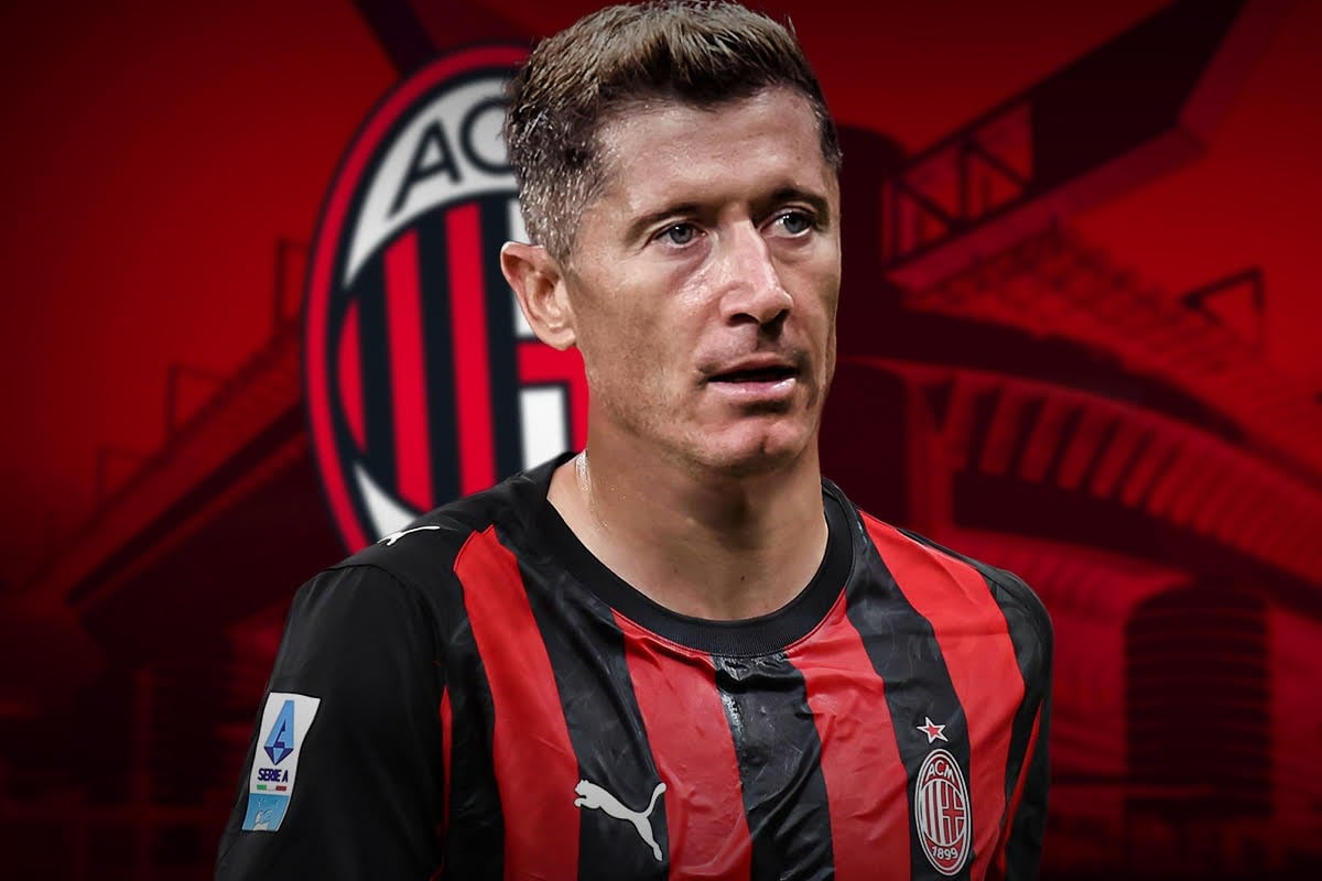 MILAN: POCO FA LA NOTIZIA CLAMOROSA LEWANDOWSKI HA DECISO CHE...  - 